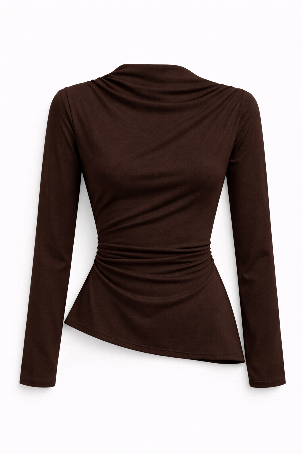 Maglietta a maniche lunghe DRAPED