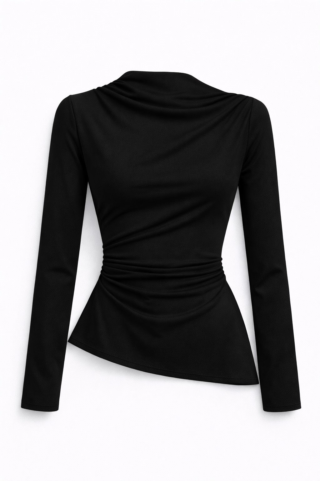 Maglietta a maniche lunghe DRAPED